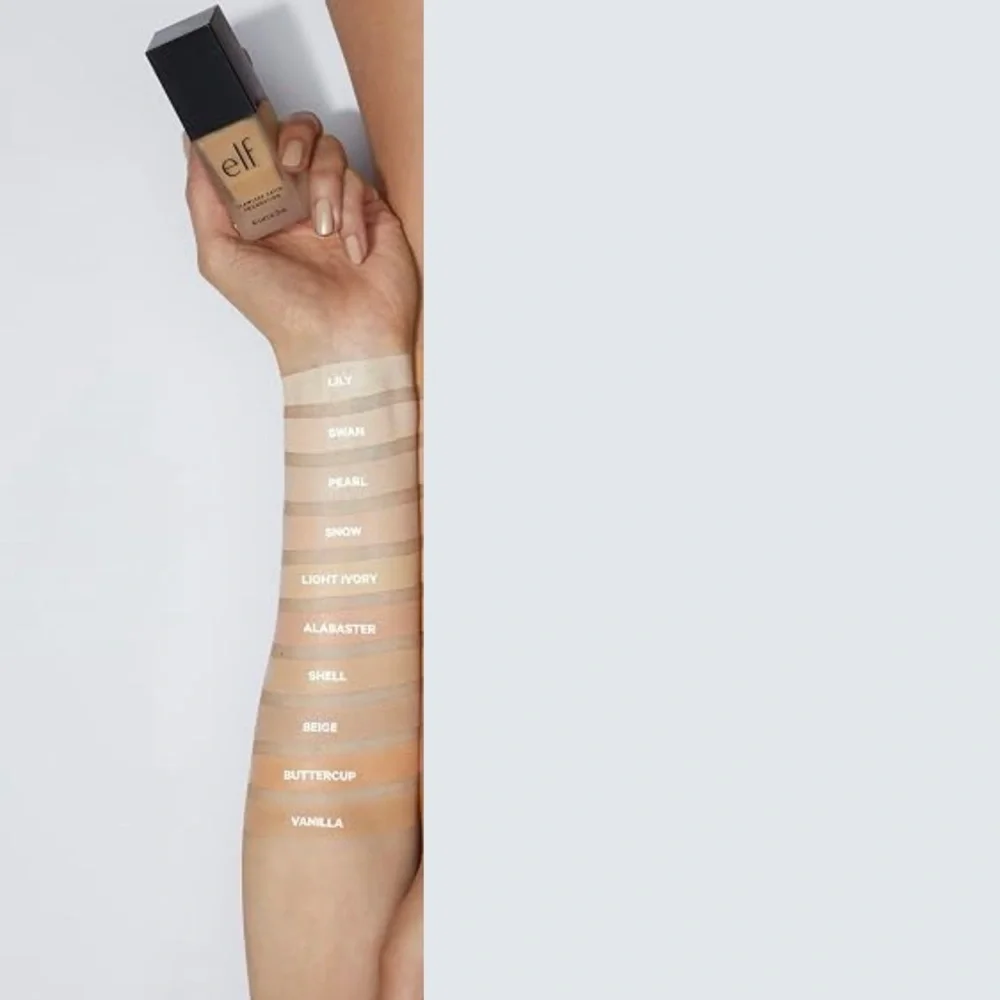 e.l.f. Flawless Satin Foundation Lightweight Med. Coverage Semi-Matte 120 Pearl